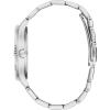 Caravelle by Bulova Men’s Dress 3-Hand Date Quartz Watch, Stainless Steel, Coin Edge Bezel, 41mm