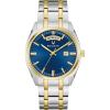 Two-Tone Gold/Blue Dial