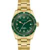Caravelle by Bulova Men’s Automatic Watch, Vintage Sea Hunter(Gold-Tone Bracelet & Green Dial)