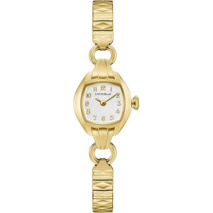 Caravelle by Bulova Ladies Quartz Vintage Classic Watch(Gold)