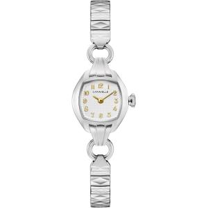 Caravelle by Bulova Ladies Quartz Vintage Classic Watch(Silver)