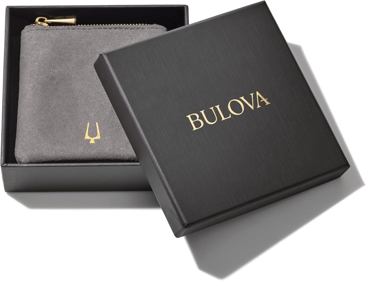 imageBulova Mens Jewelry Classic Gold Tone Stainless Steel Curb Chain Necklace 10mm Length 24 StyleBVC1056GOSTNA