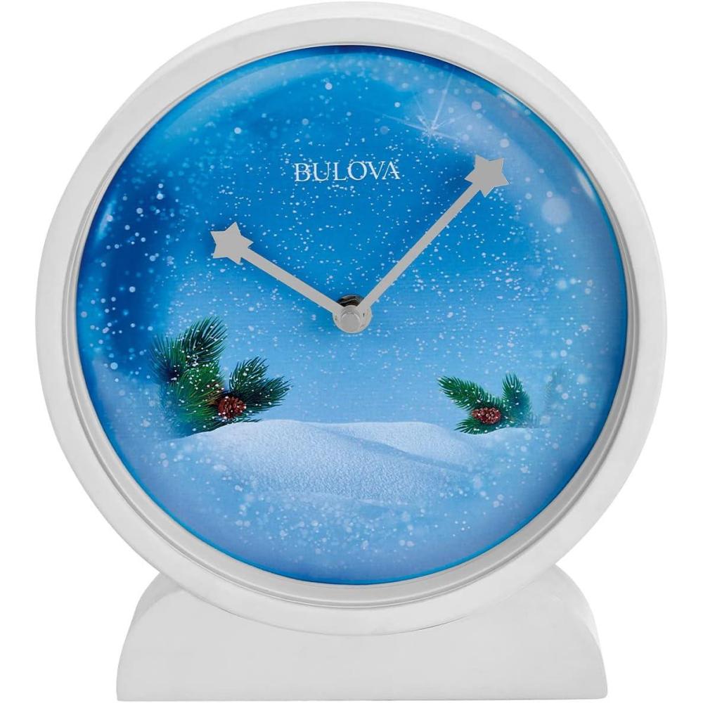 imageBulova Clocks Holiday Melodies B1877 Winter Wonderland
