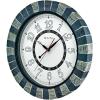 Bulova C3392 Outdoor Lighted Patio Clock | Weather-Resistant | Large Numerals | Elegant Finish | Outdoor | Battery Powered