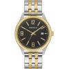 Bulova Caravelle Men’s Classic Two-Tone Stainless Steel 3-Hand Date Watch and Bracelet Box Set, 41mm Style: 45K000