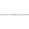 Bulova Jewelry Men’s Black Rhodium Plated Sterling Silver Tennis Necklace inset with 5mm White Topaz Tennis Necklace, Length 22″ Style:BVC1021-WSWTO