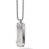 Bulova Jewelry Men’s Precisionist Diamond Pendant Necklace with Box Chain