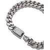 Bulova Mens Classic Chain Bracelet(Silver)