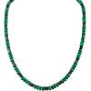 Bulova Men’s Jewelry Classic Semi-Precious Beaded Necklace(Malachite/ Hematite/ 14K Gold Sterling Silver)
