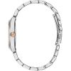 Caravelle Retro Quartz Ladies Watch(Two-Tone/Silver-White dial)