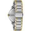 Caravelle by Bulova Dress 3-Hand Date Quartz Mens’ Watch, Stainless Steel(Two-Tone/Blue dial)