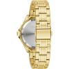 Caravelle by Bulova Ladies’ Aqualuxx Crystal Quartz Stainless Steel Watch, 100M Water Resistant(Gold/Black)