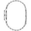 Caravelle by Bulova Ladies Classic 3 Hand Quartz Stainless Steel Watch, Arabic Markers, 30M WR(Silver)
