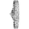Caravelle by Bulova Ladies Classic 3 Hand Quartz Stainless Steel Watch, Arabic Markers, 30M WR(Silver)