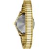 Caravelle by Bulova Ladies’ Traditional 3-Hand Quartz Stainless Steel Watch with Expansion Band, 30mm(Gold Tone)