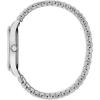 Caravelle by Bulova Ladies’ Traditional 3-Hand Quartz Stainless Steel Watch with Expansion Band, 30mm(Silver)