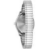 Caravelle by Bulova Ladies’ Traditional 3-Hand Quartz Stainless Steel Watch with Expansion Band, 30mm(Silver)