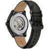 Caravelle by Bulova Men’s Classic Automatic Watch(Black Strap/Black)