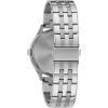 Caravelle by Bulova Men’s Dress 3-Hand Date Quartz Watch, Stainless Steel, Coin Edge Bezel, 41mm(Silver/Blue)
