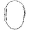 Caravelle by Bulova Men’s Dress 3-Hand Date Quartz Watch, Stainless Steel, Coin Edge Bezel, 41mm(Silver/Blue)