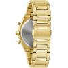 Caravelle by Bulova Men’s Dress 6-Hand Chronograph Quartz Stainless Steel Watch, 24-Hour Time(Gold Tone)