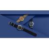 Caravelle by Bulova Men’s Quartz Watch, Vintage Lite Up, Black Nylon Strap, Black Dial, Day/Date Style: 43C125