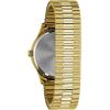 Caravelle by Bulova Men’s Traditional Quartz Stainless Steel 3-Hand Date Quartz Watch with Expansion Band, 40mm(Gold Tone)
