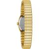 Caravelle by Bulova Traditional Quartz Ladies Expansion Band Watch(Gold-Tone/Champagne dial)
