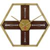 Bulova Imperial Wall Clock C4351 | Artistic Design Inspired by Iconic Architecture | Quartz Movement | Decorative Accent | 20”H x 22.75”W