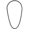 Bulova Jewelry Men’s Classic Black Ruthenium Plated Sterling Silver Tennis Necklace with 5mm Black Spinel, Length 22″ Style: BVC1021-BKSBSP