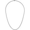 Bulova Men’s Icon Jewelry Silver-Tone Stainless Steel Necklace, Polished Stainless Steel Necklace Designed In The Shape Of An Elongated Hexagon. Length 24″ Style: BVC1077-XSTNA24