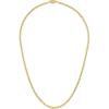 Bulova Men’s Jewelry Gold-Tone Stainless Steel Necklace, Hexagon Cable Chain With Iconic Tuning Fork Logo, Lenght 24″ Style: BVC1077-GSTNA24