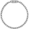 Bulova Men’s Jewelry Polished Stainless Steel Bracelet, Matte Finish Box Clasp Etched With Bulova’s Iconic Tuning Fork Logo Length 8.5″ Style: BVB1129-XSTNA