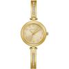 Caravelle Classic Quartz Ladies Dress Bangle Watch and Bangle Box Set(Gold-Tone/Champagne Dial)