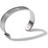 Mens Precisionist Stainless Steel Cuff(Knurled Texture)