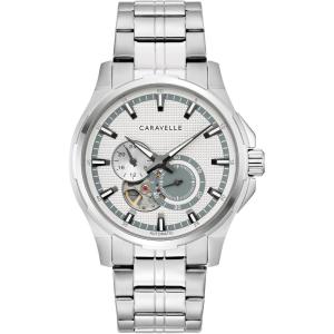 Caravelle by Bulova Men’s Classic Automatic Watch(Silver)