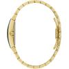 Bulova Ladies’ Modern Gemini Gold Stainless Steel 3-Hand Quartz Watch, Black Dial Style:97L164