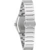 Bulova Ladies’ Modern Gemini Stainless Steel 3-Hand Quartz Watch, Blue Dial Style:96L293