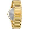 Bulova Men’s 3-Hand Quartz Watch with Diamond Dial and Edge to Edge Crystal(Gold Tone)