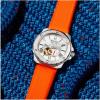 Bulova Men’s Marine Star ‘Series A’ Automatic Watch with Orange Silicone Strap Style: 98A226