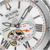 Bulova Men’s Marine Star ‘Series A’ Automatic Watch with Orange Silicone Strap Style: 98A226