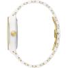 Bulova Men’s Modern Millenia 3-Hand Automatic Ceramic Watch, Open Aperture, Edge-to-Edge Crystal(White)