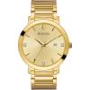 Bulova Men’s 3-Hand Quartz Watch with Diamond Dial and Edge to Edge Crystal(Gold Tone)