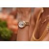 Bulova Ladies’ Classic Diamond 3-Hand Automatic in Stainless Steel, Mother-of-Pearl Dial and Open Aperture Dial(Gold Tone)