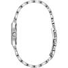Bulova Ladies’ Classic Dress 3-Hand Quartz Stainless Steel Watch(Stainless/Blue Accents)