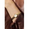 Bulova Ladies’ Classic Dress Mini 2-Hand Quartz Watch, Stainless Steel, Arabic Markers(Gold Tone)