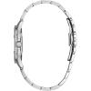 Bulova Ladies’ Classic Stainless Steel 3-Hand Quartz Watch, Diamond Dial and Bezel with White Mother-of-Pearl Dial Style: 96R233