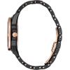 Bulova Ladies’ Marine Star ‘Series L’ 3-Hand Day Date Quartz Diamond Ceramic Watch, Sapphire Crystal, 100M Water Resistant, Mother-of-Pearl Dial, 37mm(Black Ceramic/Rose Gold)