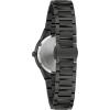 Bulova Ladies’ Modern Millenia Black Stainless Steel 2-Hand Quartz Watch, Black Dial Style: 98L314