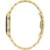 Bulova Ladies’ Modern Millenia Gold Stainless Steel 2-Hand Quartz Watch, Blacl Dial Style: 97L175